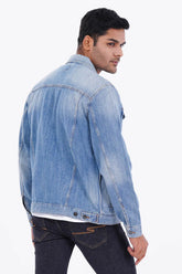 Men's Denim Jacket (Medium Wash)
